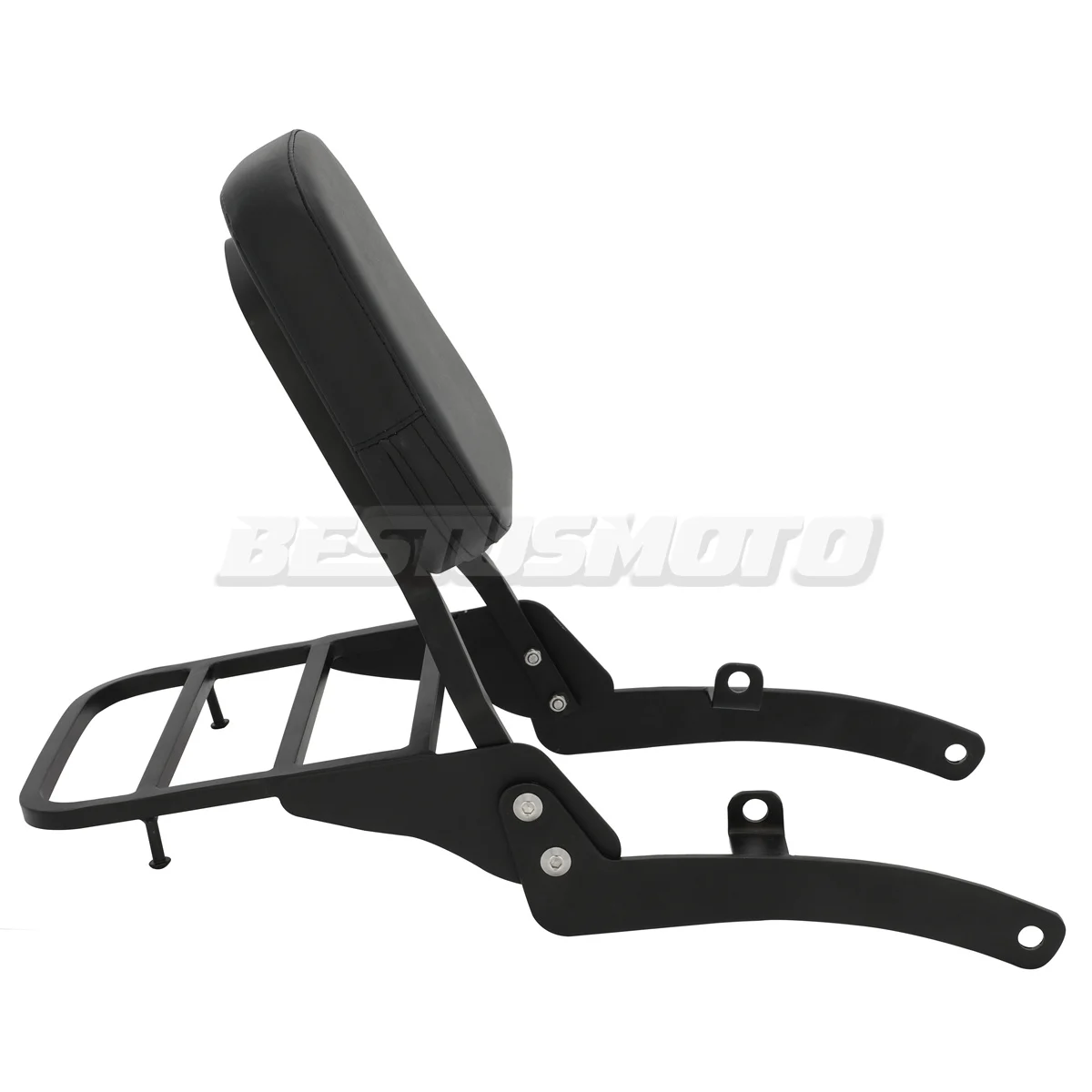 Motorcycle Detachable Passenger Rear Backrest Sissy Bar With Luggage Rack For Yamaha Virago XV535 XV400 XV 400 535 All Years