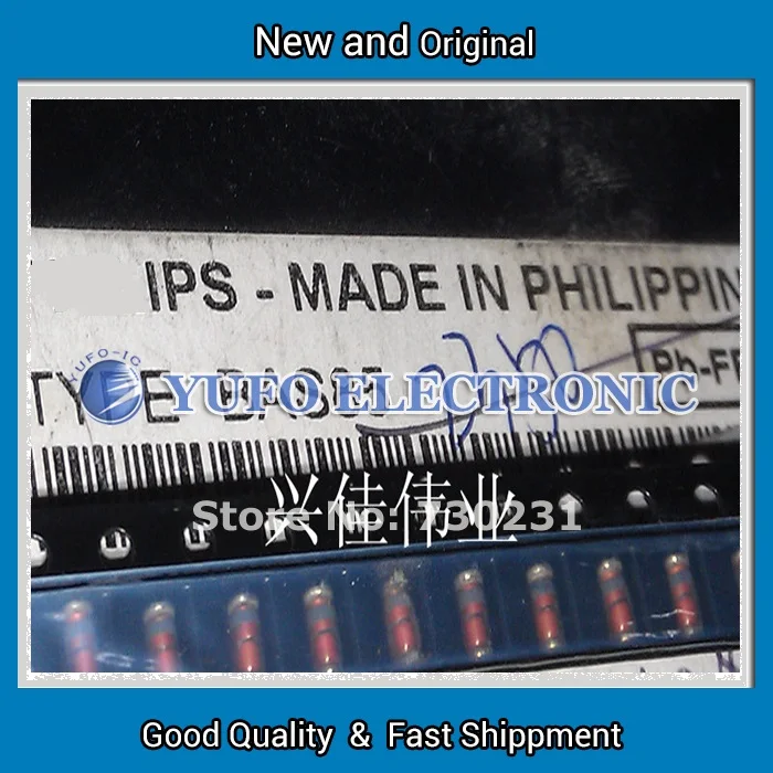 Free Shipping 50PCS  Schottky Diode 30V 0.2A BAS85 LL34 Cylinder 1206 100 10   (YF0905)