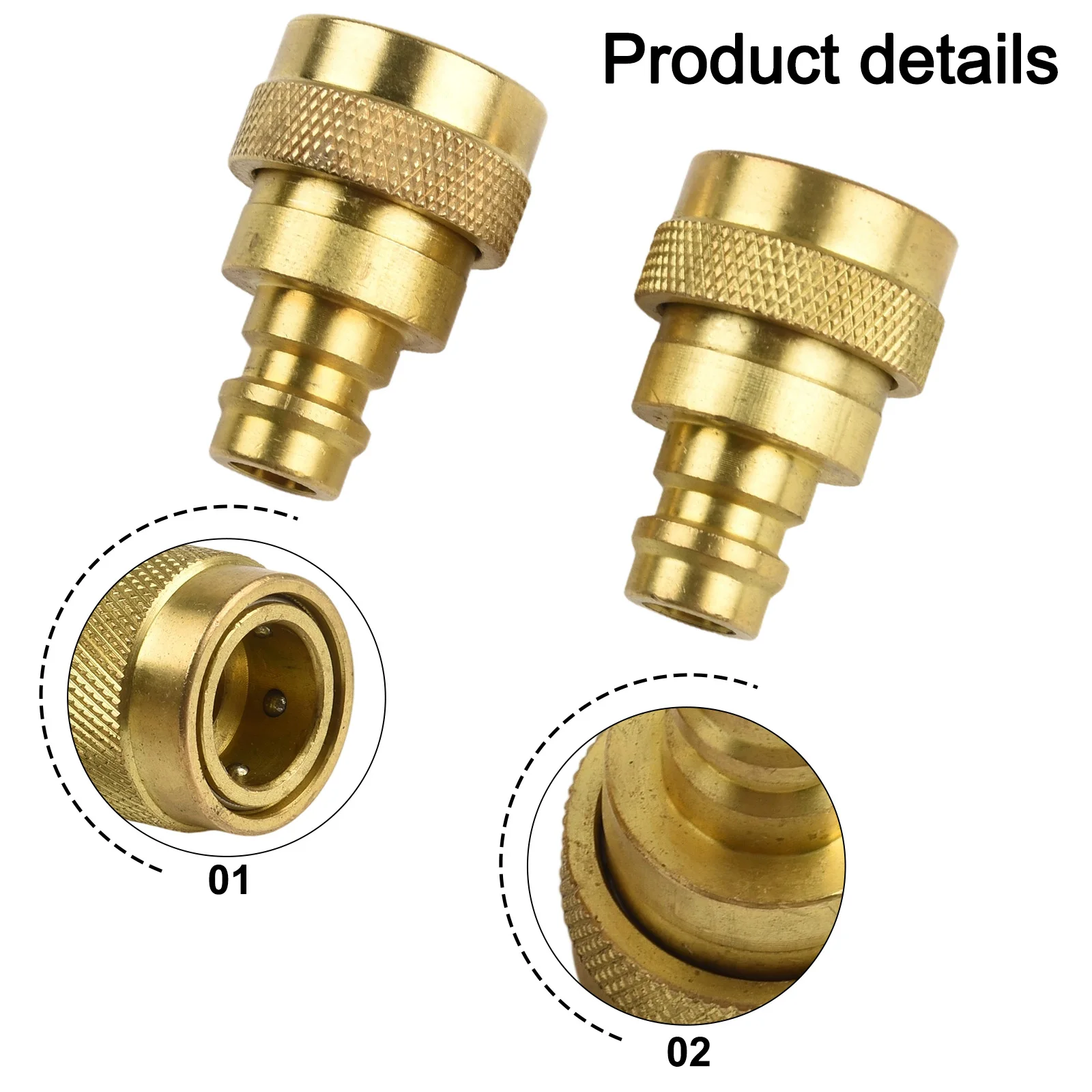 

Adjustable Connector Brass Adapter As Shown In The Picture Motor Airtight Seal Effortless Conversion For Air Conditioner