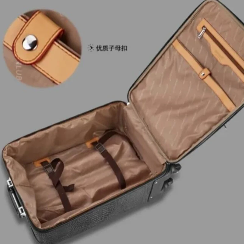 Business Trolley Case Luggage 16" 20" 24" Luggage Luggage Suitcase With Spinner Wheels Carry-On Luggage Suitcase Trolley Bags