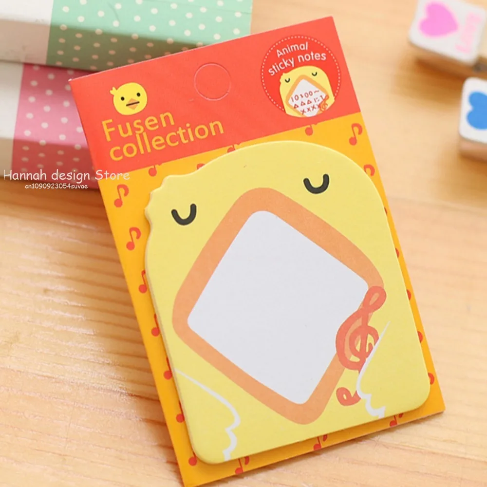 Cute Cartoon Animal Tearable Note Book Posted it Sticky Notes Notepad Memo Pads Children Gifts School Office Supplies