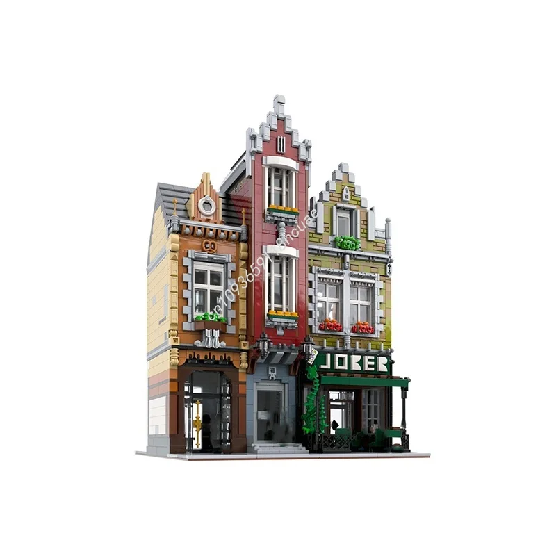 3450 pezzi MOC THE JOKER PUB modello modulare blocchi di costruzione giocattoli da costruzione assemblare regalo di Natale fai da te idea creativa mattoni