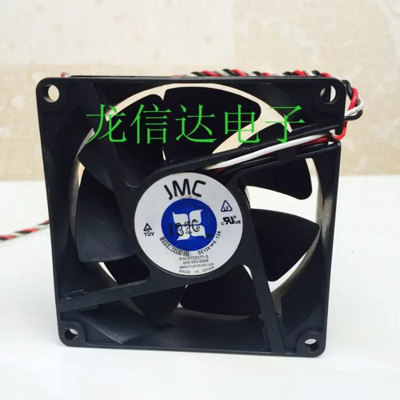 

JMC / DaTech 8025-12LS DC 12V 0.13A 80x80x25mm 3-wire Server Square Fan