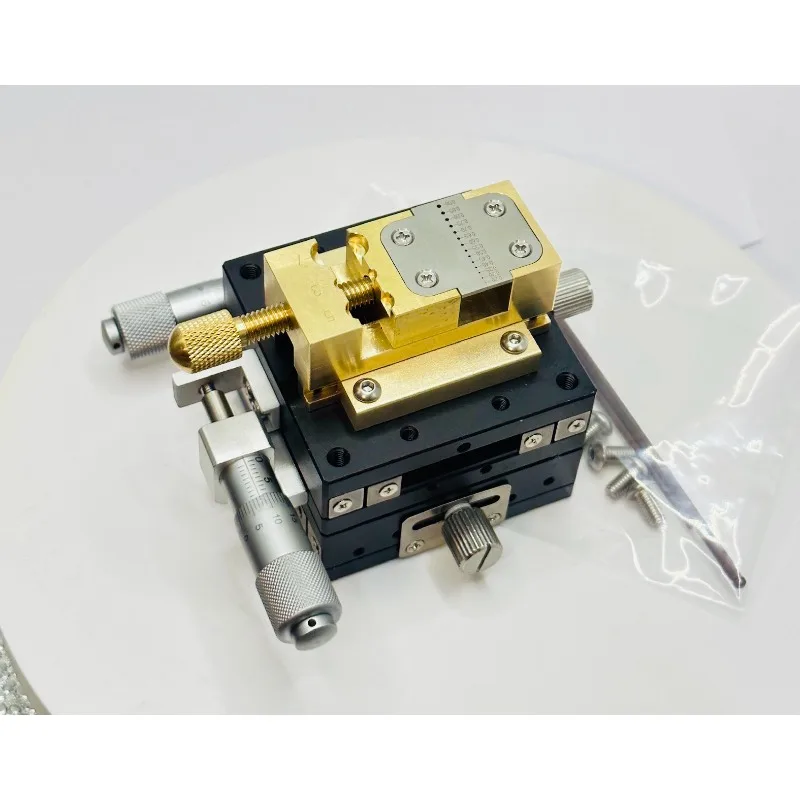 Watch Manual Repair Tools Micro Precision Brass Vise with XY Axis Fine-Tuning Platform