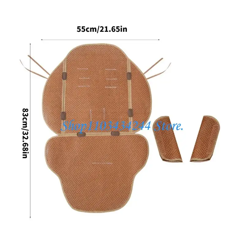 Baby Pram Cushion Summer Breathable Baby Strollers Cushion Pushchair Liners Cooling Pad for Chair