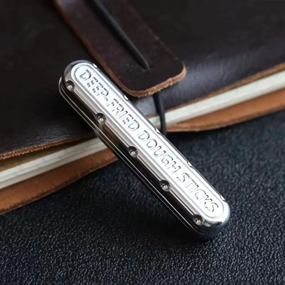 Creative Push Pull Fidget Slider Rotation Recreational Magnetic Slider Tactile Metal Finger Spinne Office Desk