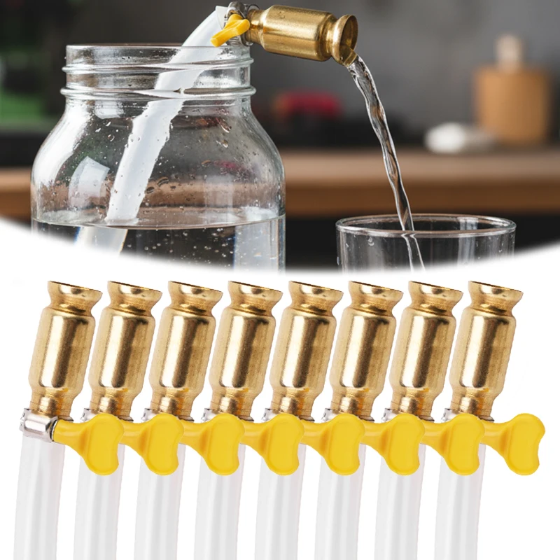 Auto Teile Schlauch selbstansaugende 15mm Kupfer Pumpe Kopf Neue selbstansaugende Schlauch Düse Messing Pump Deflektor Tragbare 1Set Zubehör