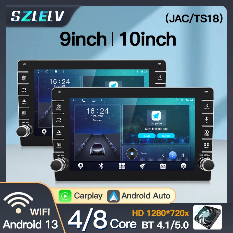การรีวิว Junsun V1 AI Voice Wireless CarPlay Android Auto Radio สำหรับ Peugeot 406 1994-2005