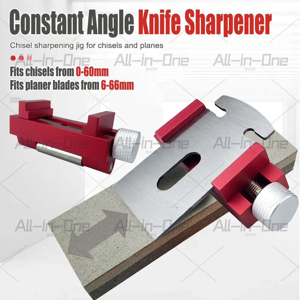 Manual Woodworking Knife Sharpener, Angle Grinding Knife Carpenter Tools, Small Household Quick Knife Sharpener