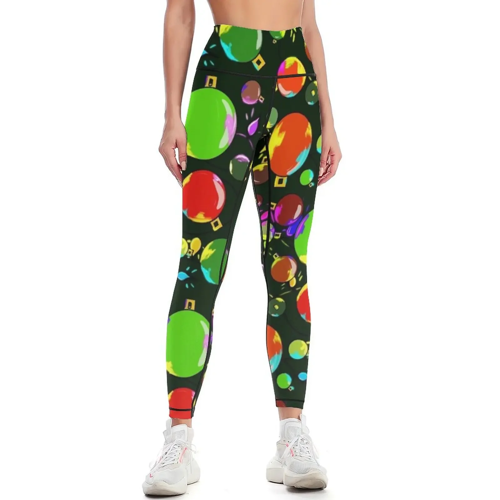 

Christmas Tree Ornaments Leggings gym top sports shirts gym Training pants sporty woman gym Womens Leggings