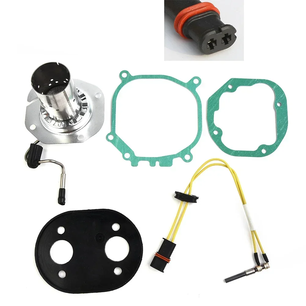 Kit de servicio de calentador de 12V apto para Webasto 2000/ 2000S/ 2000ST/ 2000STC 2000W herramienta de reparación para enchufe eléctrico y quemador