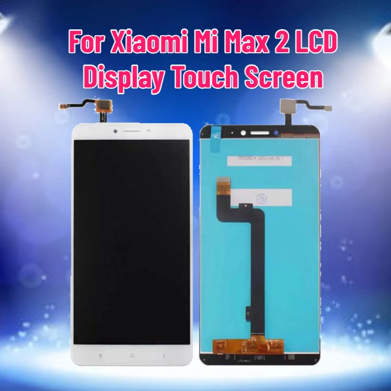 

6.44" LCD For Xiaomi Mi Max 2 LCD Display Touch Screen, For Mi Max2 MDE40 LCD Display Replacement,with Frame 100%Test