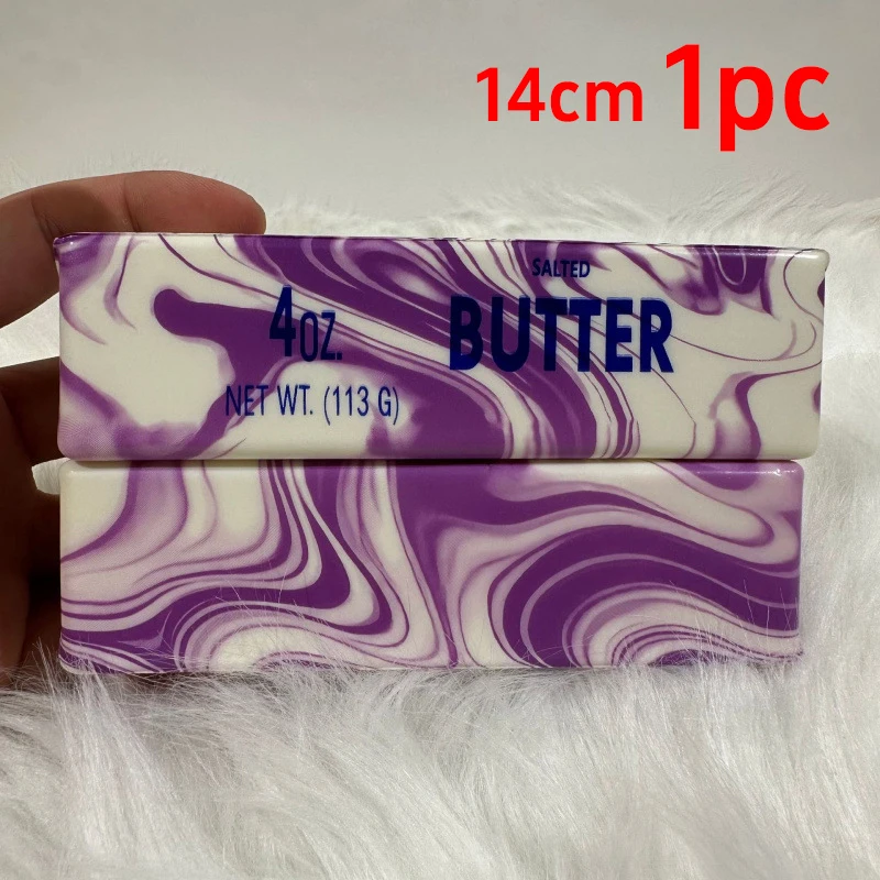 Bunte, langsam aufsteigende Butter-Squishies: Sensorisches Stressabbau-Spielzeug-Set – Weiche & dehnbare Quetschfiguren für Partygeschenke