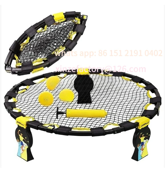 

Customizable Full Folding Bouncing Ball Beach Volleyball GameOutdoor Leisure Sports Spike Game Set