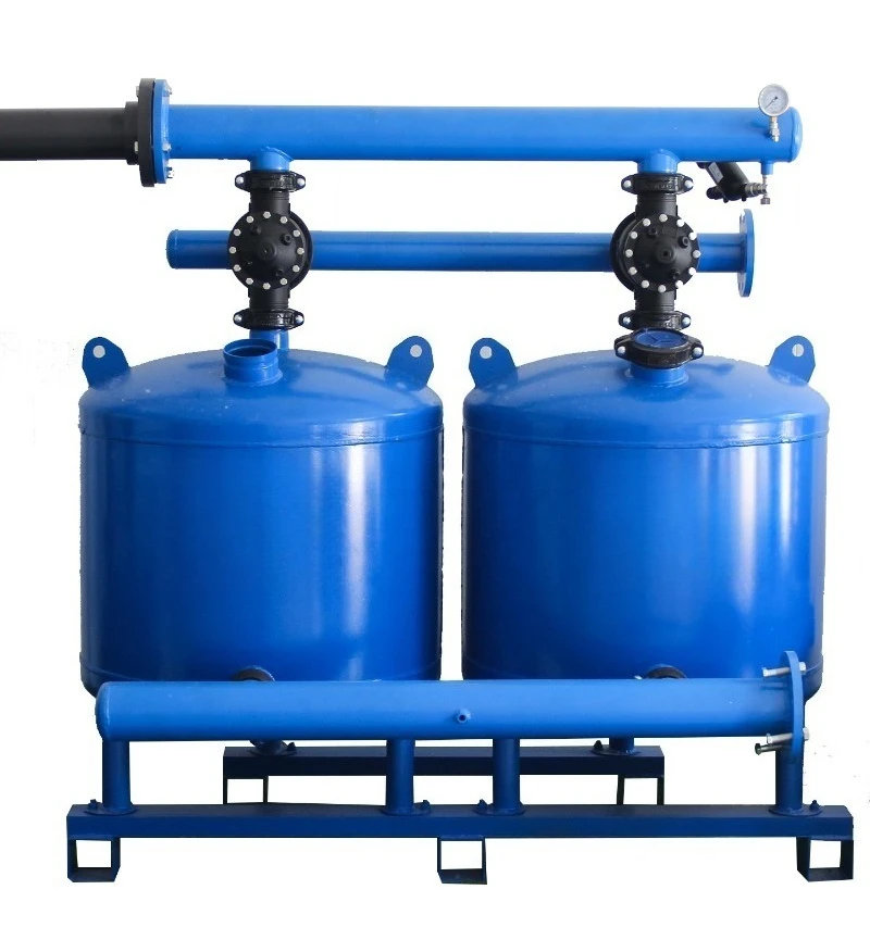 Heavy-Duty Automatic Backwash Sand Filter Continuous Stability Water Treatment Machinery for Farm Farmland Metal Automated