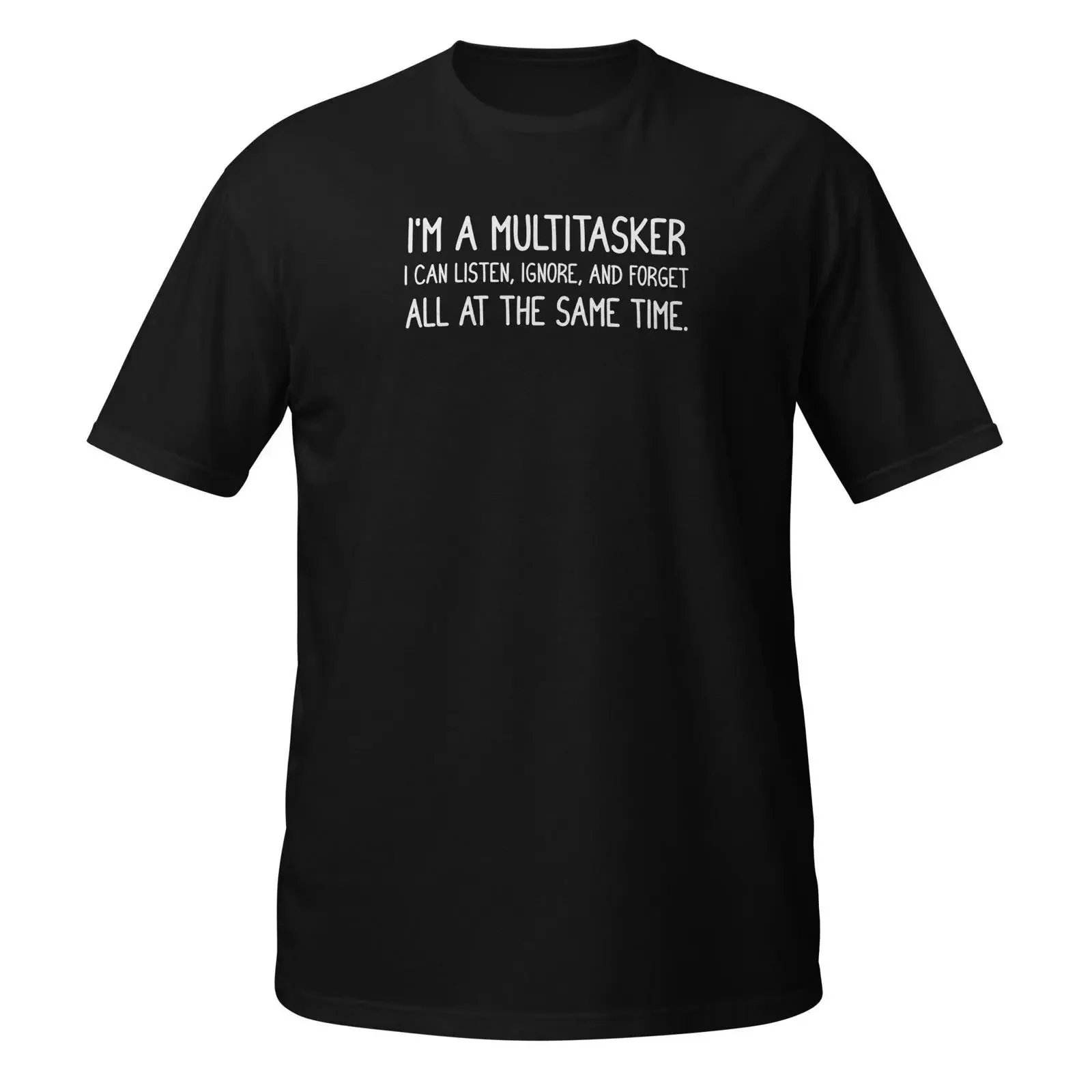 I amp 39 m a Multitasker Sarcastic Funny  T Shirt vintage Washed Stylish Top For Everyday Wear Casual streetwear Versatile