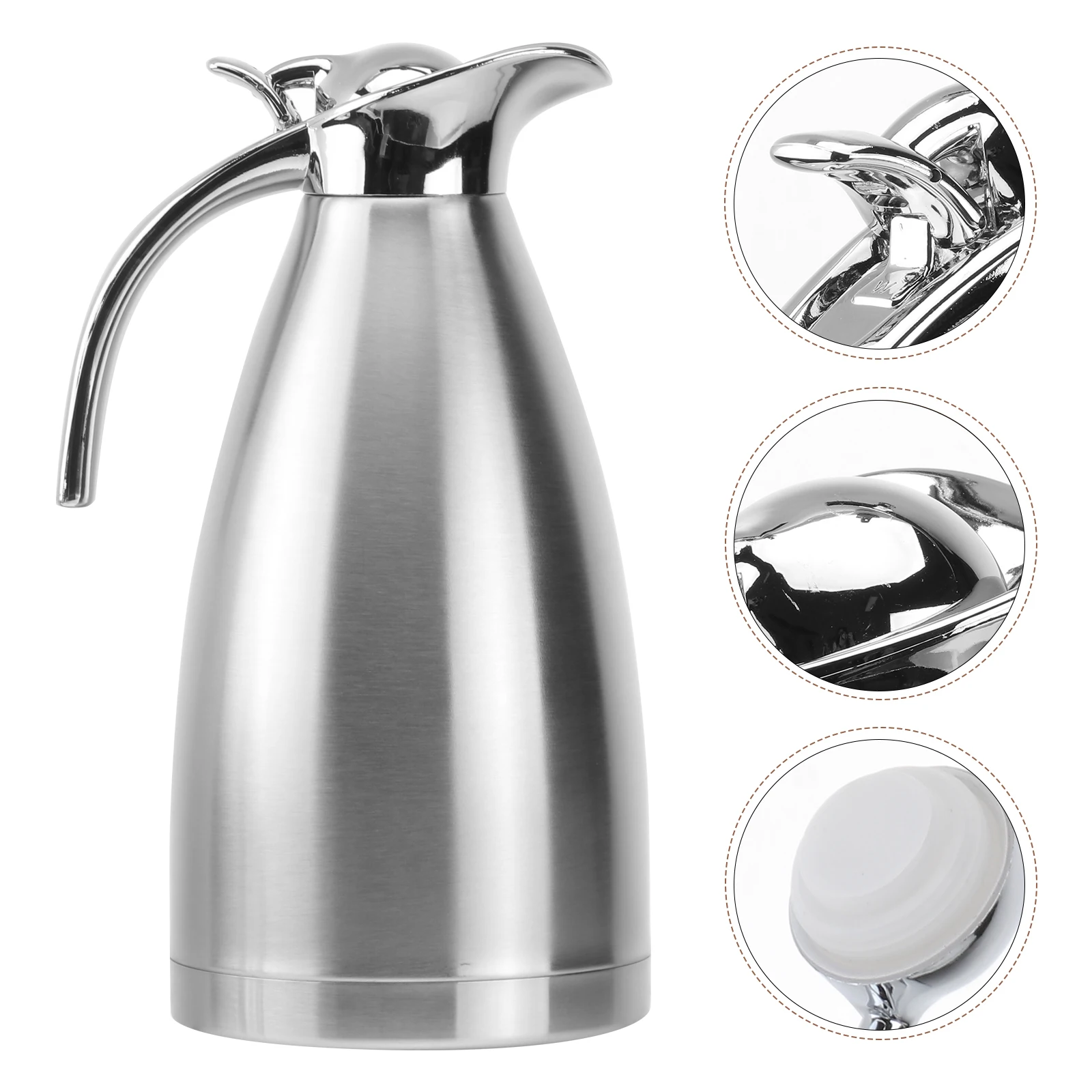 

Stainless Steel Thermal Bottle Vacuum Insulated Water Pot for Home Office Travel Clean Durability