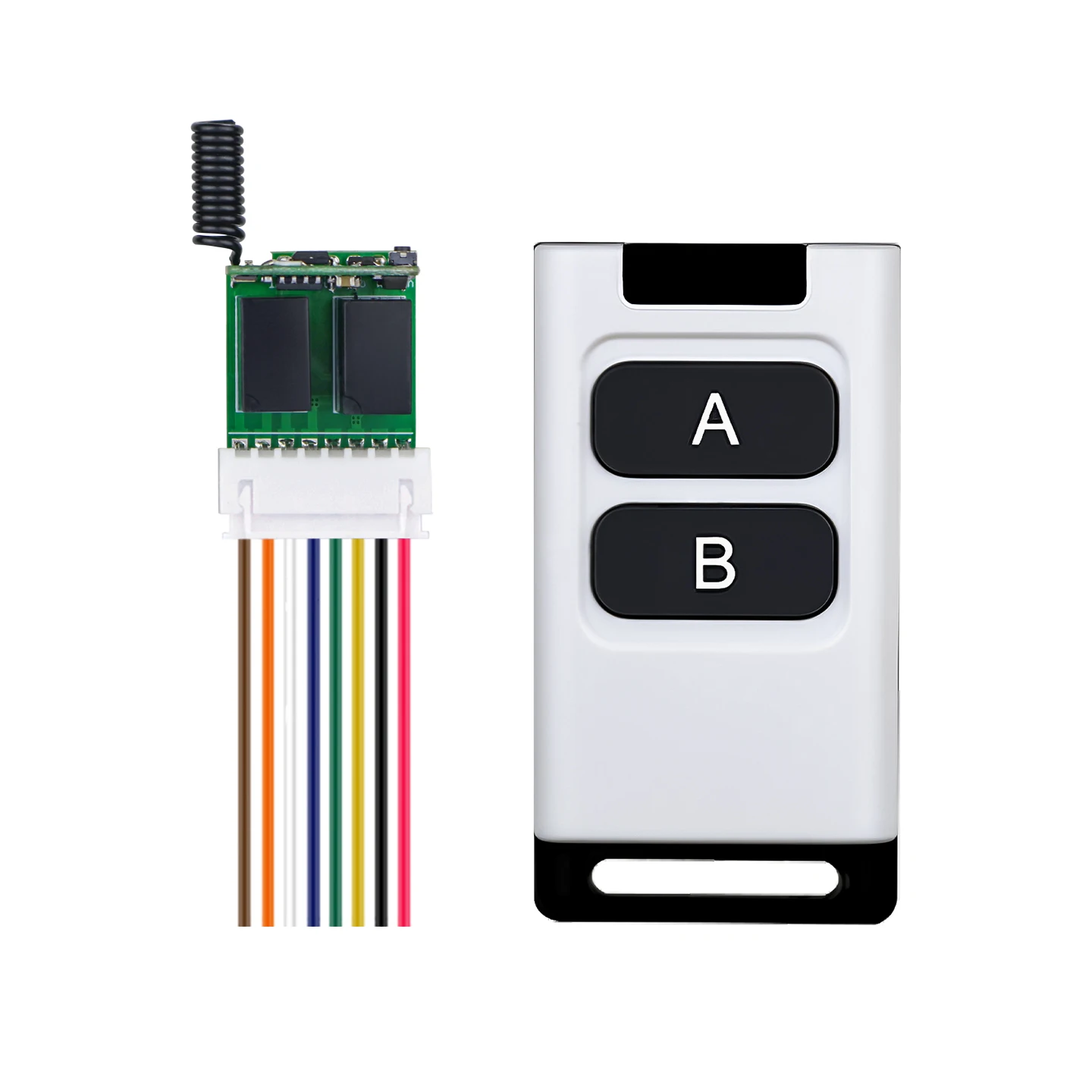 DC5V 6V 9V 12V  2 CH channel Micro rf  wireless remote control switch for Camera/small motor/battery/electric lock /led