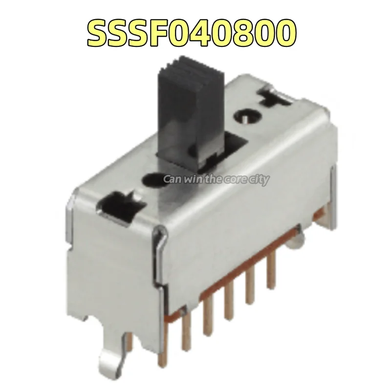 5 Pieces SSSF040800, Japan ALPS sliding switch straight plug 12 feet 2 gear dial switch vertical handle length 6mm