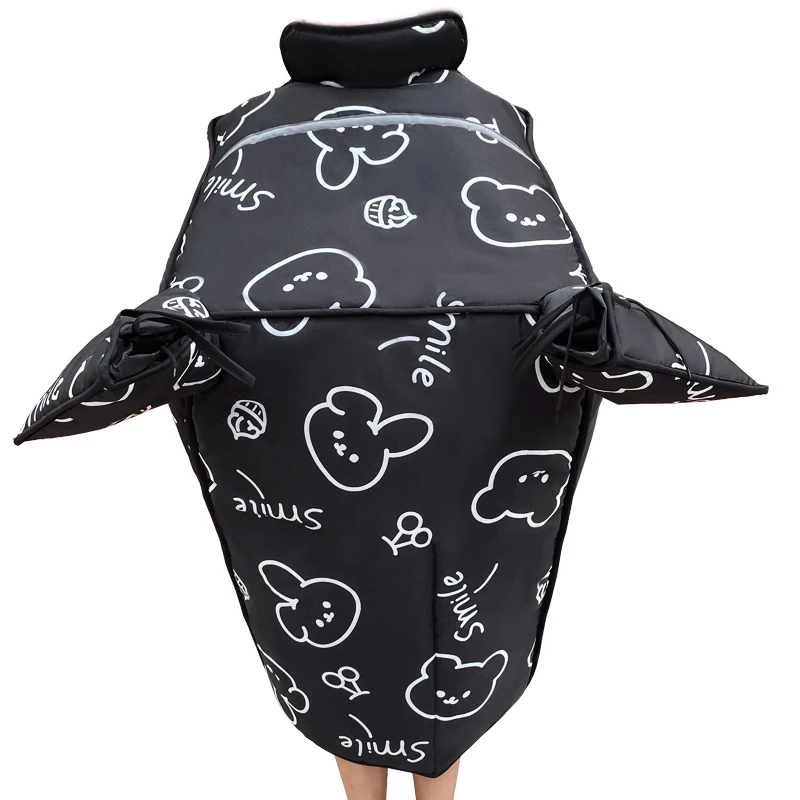 2025 New Autumn and Winter Thickened Electric Scooter Windshield Large Surround Enlarged and Widened Motorcycle Windshield