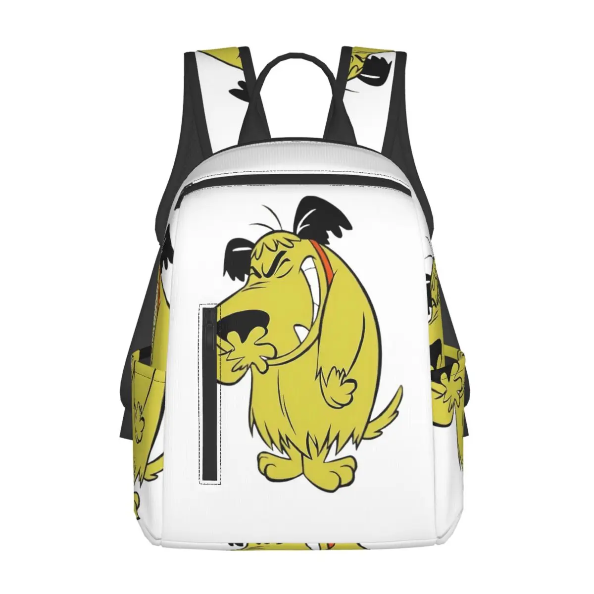

Muttleys Laughings Classic Wackys Racess Cartoon Dog Backpack Daypack Large Capacity Children BookBag School Bag Shoulder Bags