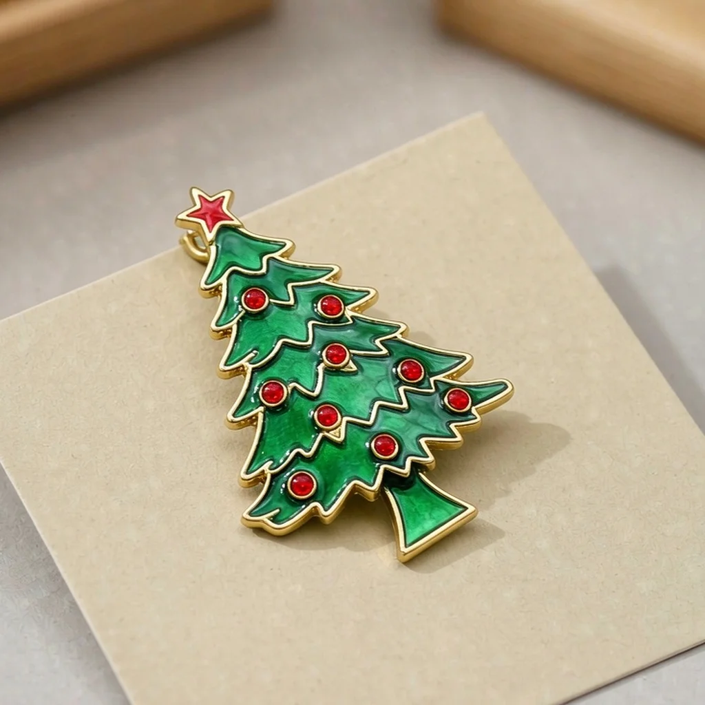 2026 Business Banquet Brooch, Versatile for Dates, Anti-Exposure Accessory for Couples, Best Matching Silk Clip, Tie Decoration, Shoe Metal Badge, Christmas Holiday Clothing Pin, Metal Buckle, Badge, Bag Accessory, Tie Pin, Clothing Embellishment, Badge Brooch, Bow Tie Accessory, Commuting Shoe Badge, Themed Brooch