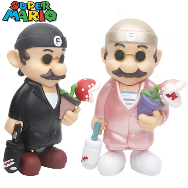 Figuras de accion de Super Mario Bros juguetes de Pvc modelo de dibujos animados coleccion de juguetes para ninos adorno de escritorio regalo de decoracion 22cm AliExpress
