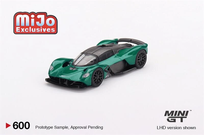 MINI GT Mijo 1:64 Valkyrie Racing Green Diecast Model Car