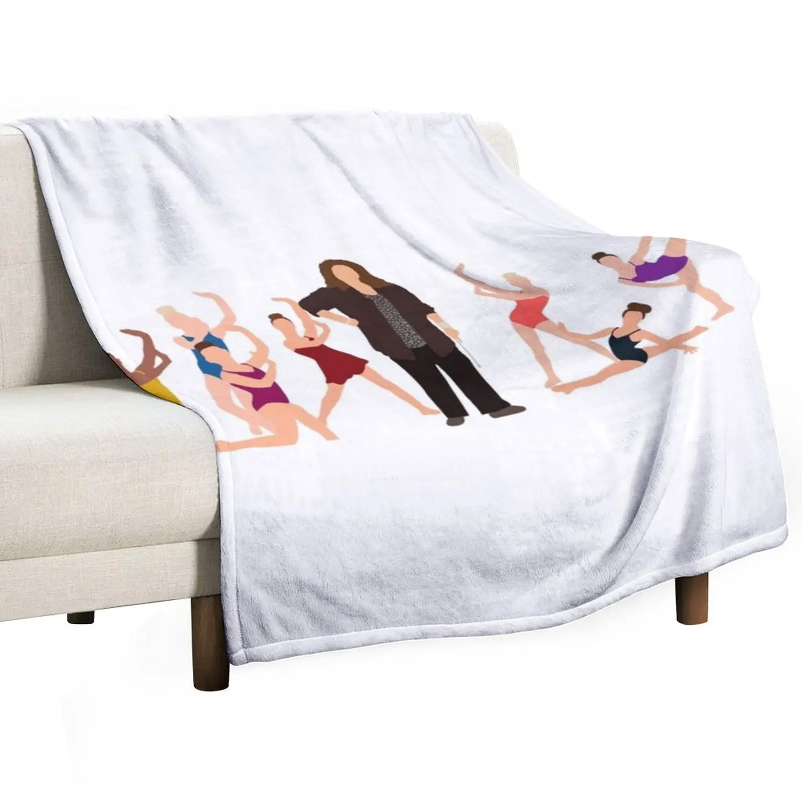 

dance mom girls and abby lee miller Throw Blanket Luxury Brand Flannel Fabric blankets ands Baby Blankets