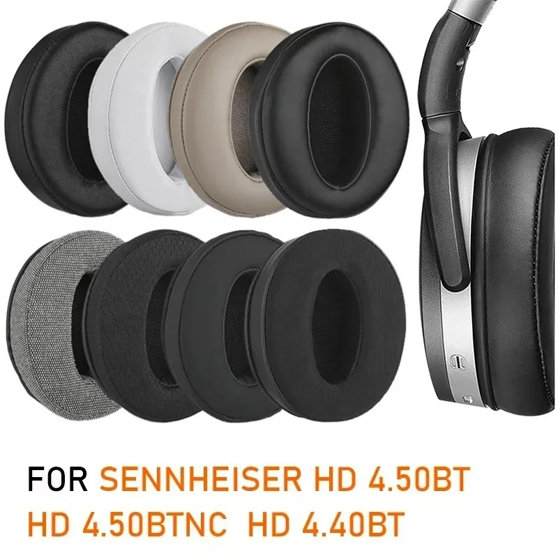 Almofadas de substituição para fones de ouvido, para sennheiser hd 450bt 458bt 300 4.30 4.20 400s 350bt, acessórios para fones de ouvido, capa de espuma de memória