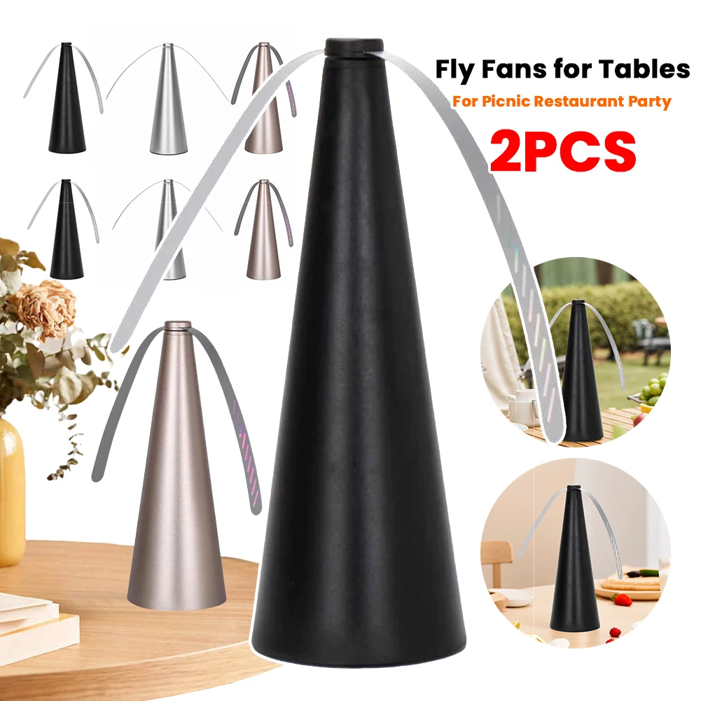 

2 шт./1 шт. вентиляторы для столов, вентилятор от мух, настольный вентилятор для пикника, ресторана, вечеринки, дома, барбекю, вентилятор от мух, аккумулятор/вилка USB