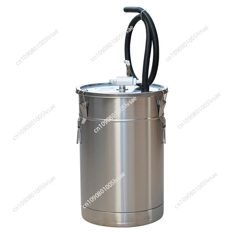 Electrostatic spraying machine Powder barrel Spraying machine Stainless steel vulcanization powder barrel Small powder barrel