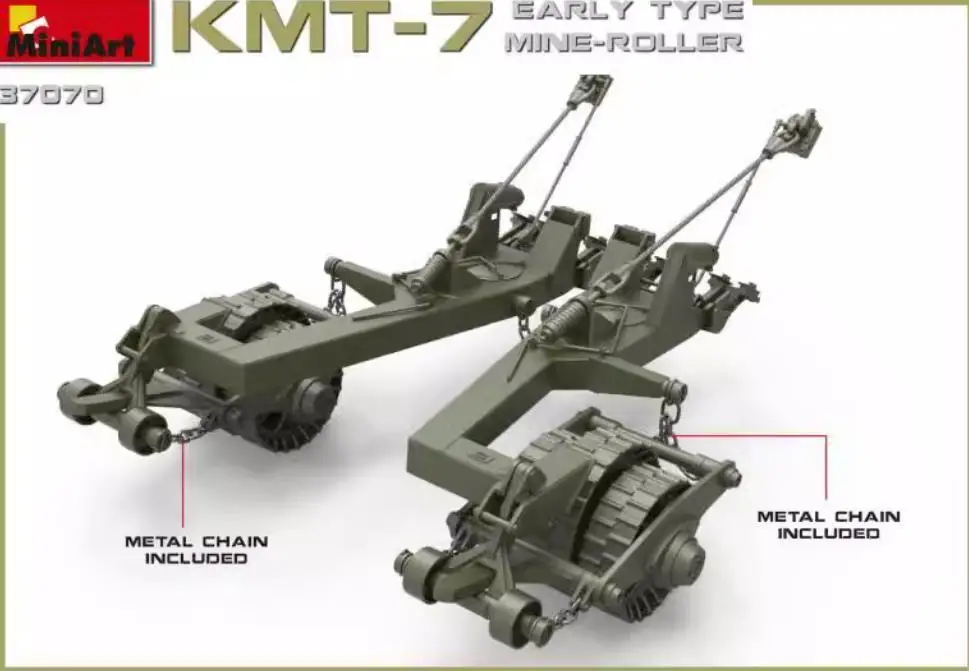 MINIART 37070 1/35 Scale KMT-7 Early Type Mine-Roller