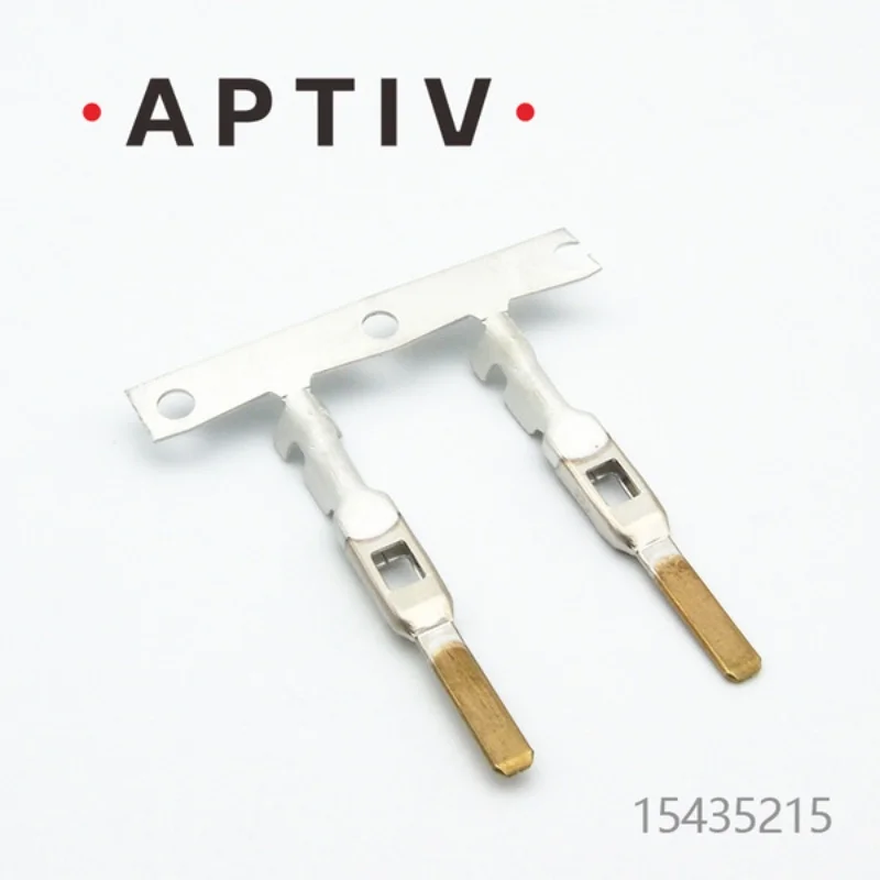 20PCS Original genuine 15435215 APEX 2.8 Male Unsealed Gold Plating Terminal Cable Range 0.50-1.00 mm2