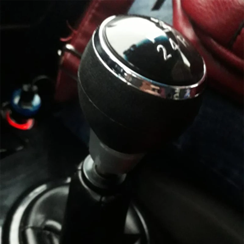 Car Gear Shift Knob 5 Speed MT For Mitsubishi Lancer EX EVO GTS ASX V3 V5 V6 Auto Parts Accessories