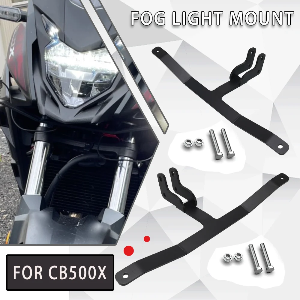 

CB 500 X Motorcycle For HONDA CB500X 2018-2023 2024 2022 2021 2020 2019 Auxiliary Fog Light Mounting Brackets Spotlight Holder