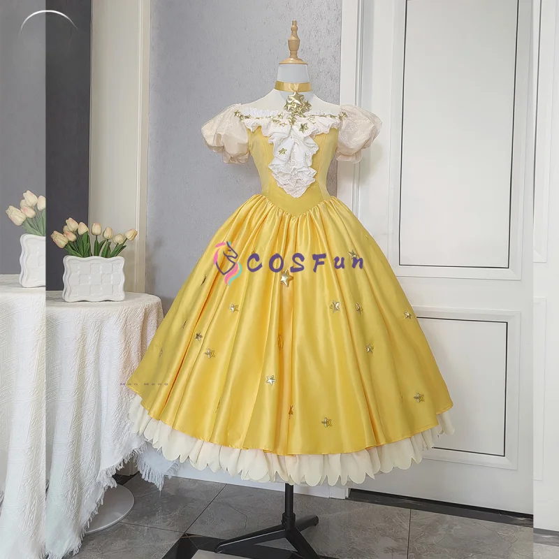 

Card Captor Sakura Kinomoto Cosplay Costume Lolita Dress Princess Dress For Hallowmas Christmas Role Play Women COSFun
