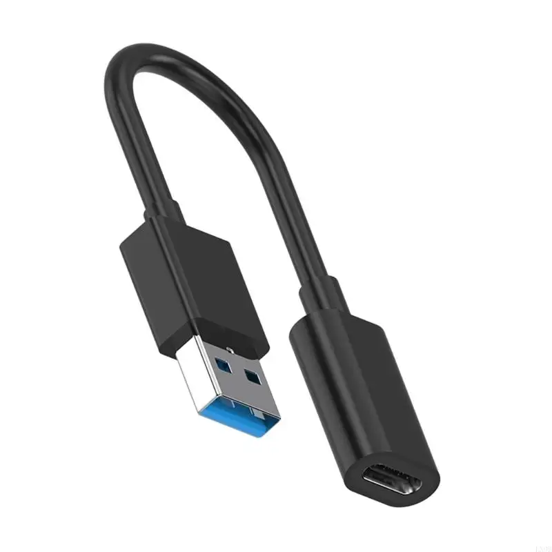 15CM USB3.0 to USB C Adapter Cable for Laptop and Data Transfer and Fast Charging 3A Headsets Converter Cable