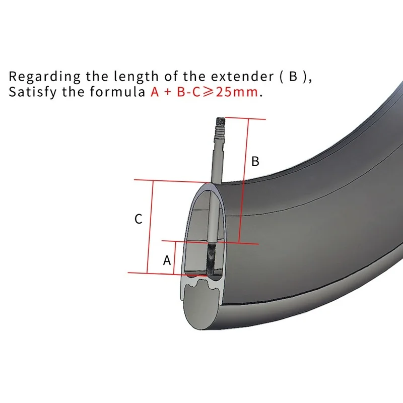 Presta Vavle Extender Geïntegreerde/Verwijderbare 45Mm 80Mm Fiets Binnenbanden Kleppen Moer Extension Met Core Wrench aluminium