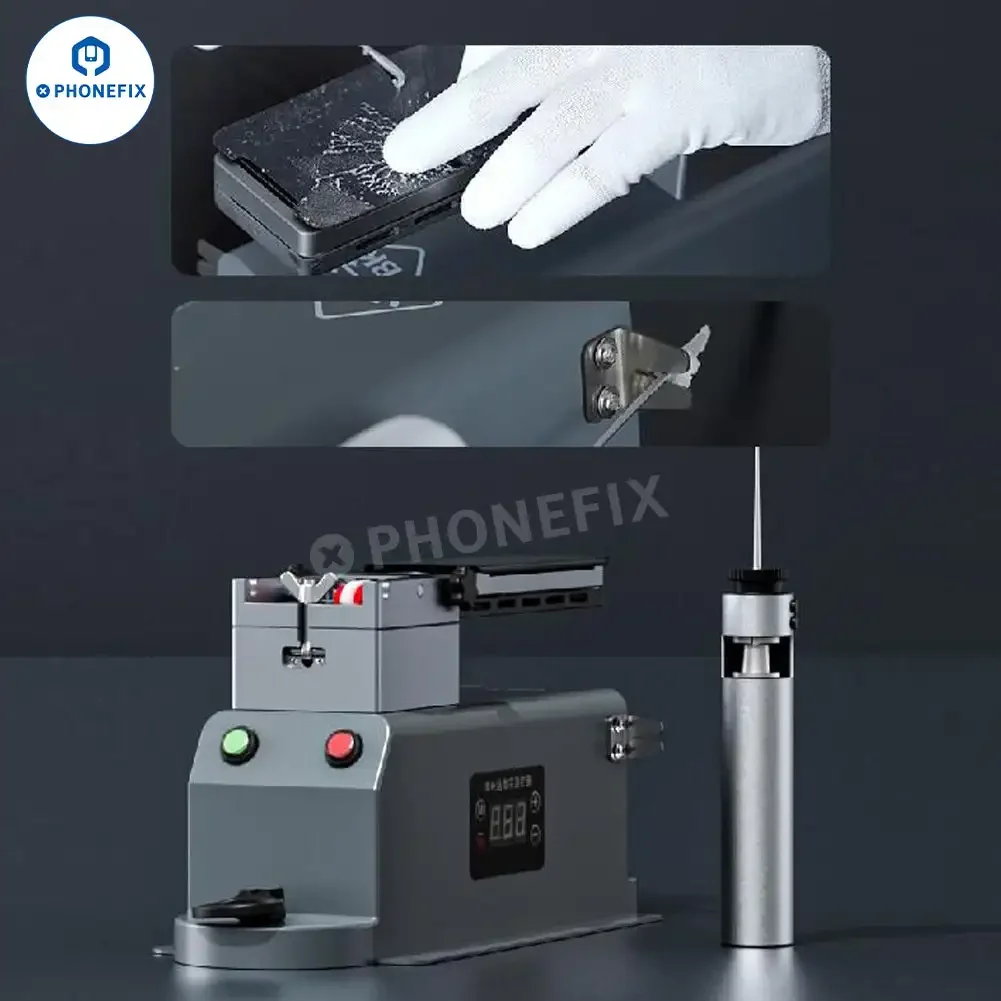 TBK-988X Universal LCD Screen Heating Separator Mobile Phone Screen Glass Reverse Separation OCA Glue Degumming Removal Machine