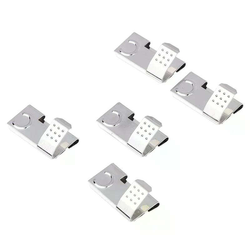 10Pcs Battery Clip AA Battery Contacts BC-290-NI Spring Steel Nickel Plated Positive Negative Mate