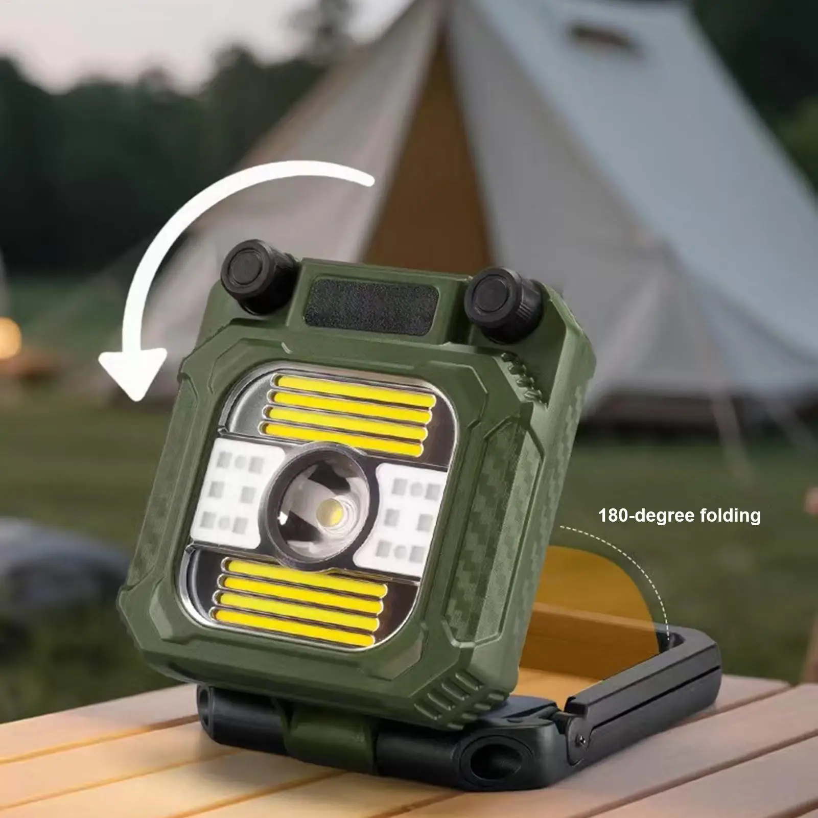 

Ручной зарядный светильник для кемпинга, светильники для палаток, складная рабочая лампа, 4 модели, регулируемый светодиодный фонарь с держателем, аксессуары для кемпинга