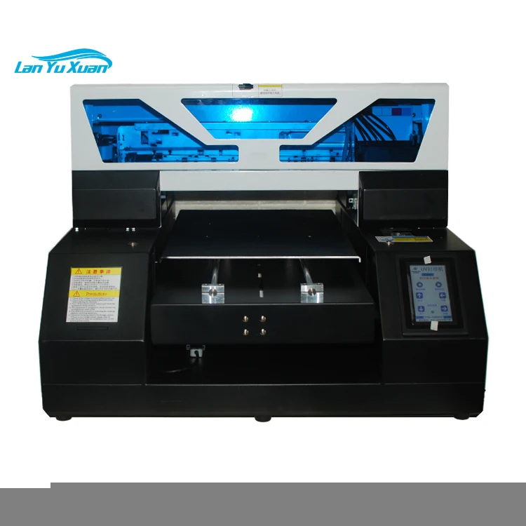 EU Fast Delivery A4 UV Flatbed Printer for T-shirt Bottle Acrylic CD Printing