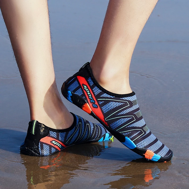 Men Water Swimming Shoes Women Sneakers Barefoot Beach Sandals Upstream Aqua Shoes Quick-Dry River Sea Diving Surfing Seaside image 2