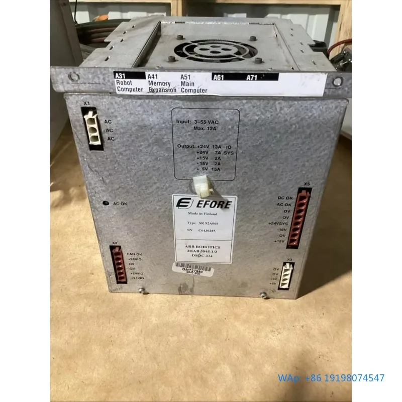 

Efore SR92A060 3HAB584512 DSQC334 Power Supply Module