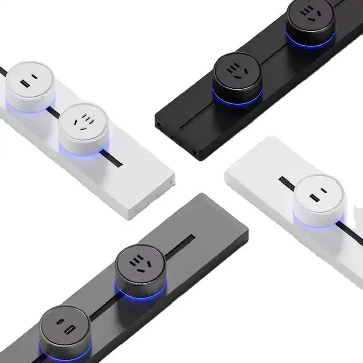 

Высококачественная интеллектуальная система рельсов питания для офисного стола, высококачественная настенная розетка 25А, розетки из нержавеющей стали и алюминиевого сплава 125А