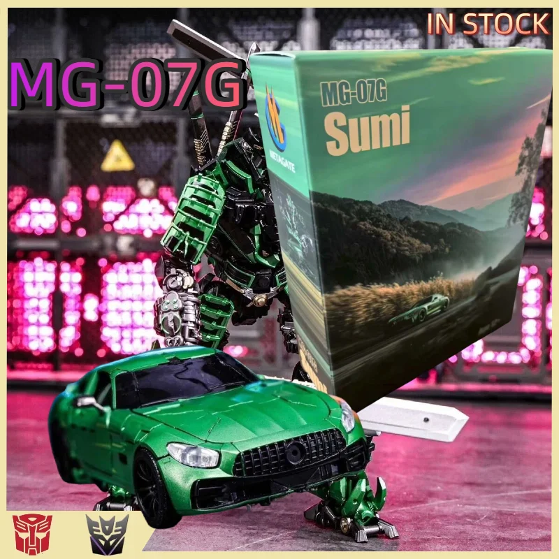 【IN STOCK】 Transformed Toys MetaGate MG-07G MG07G Green Drift SUMI "Ink" Triple Changer Alloy Finished Sports Car Robot
