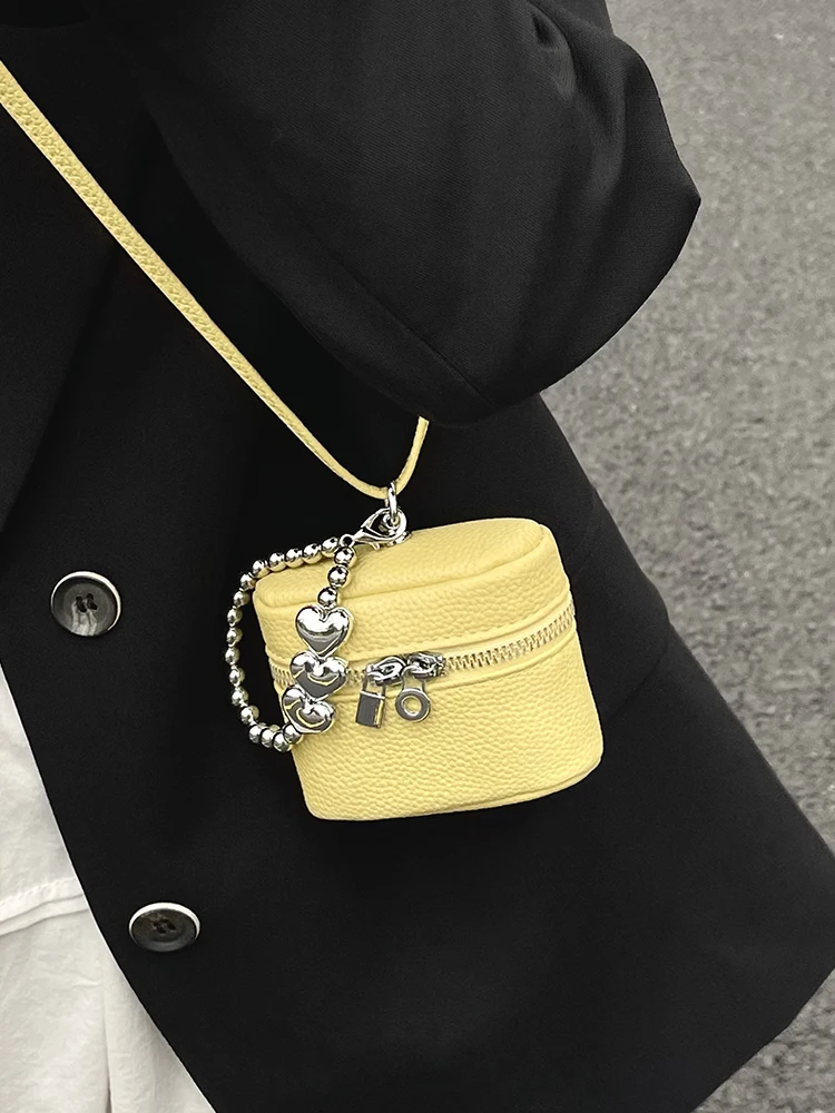 

Faionable Hanging Ne Wallet Cact Lipsti Bag Women's Bag Soft PU Leather Candy Color Spring Summer New Arrival