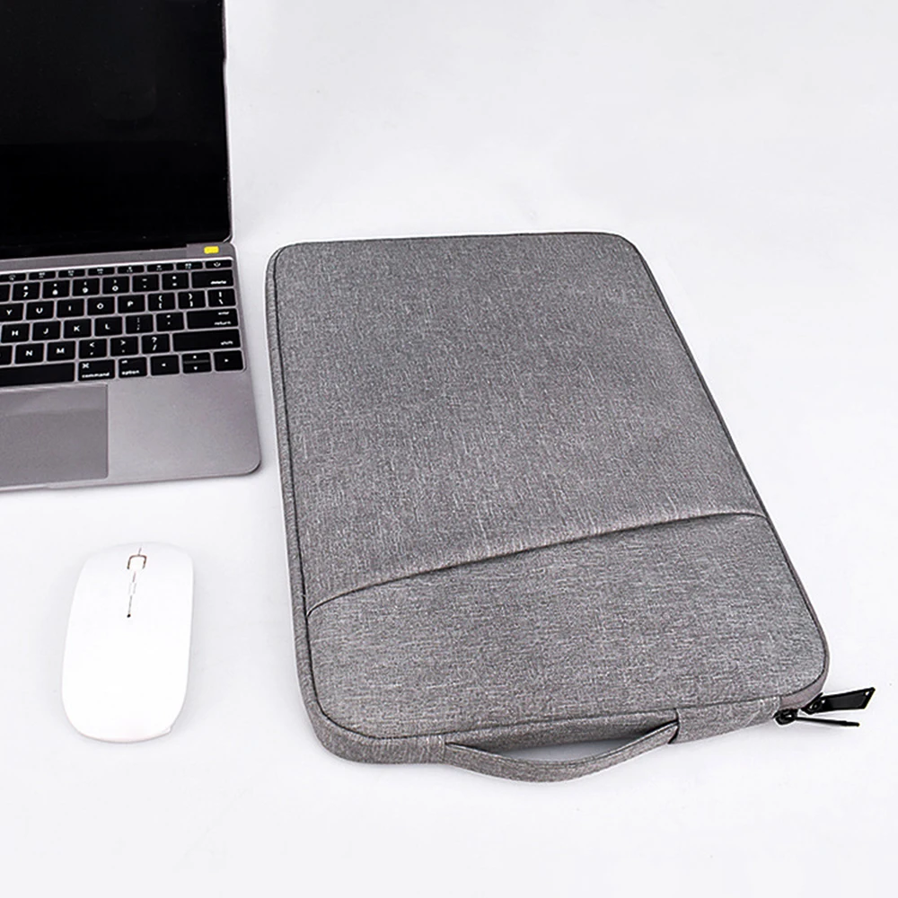 Laptop Sleeve Handbag Case 15.6 Inch Tablet Storage Bag Waterproof Shockproof Notebook Cover For Macbook Pro Air Xiaomi Huawei