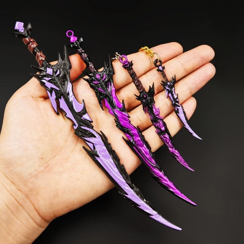 21cm Peace Game Peripheral Vladi's Tail Spike Model Metal Ornament Game Knife Toy Sword Props Unsharpened Decorations Gifts